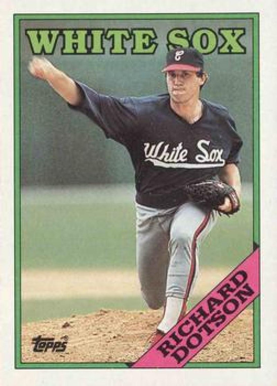 1988 Topps #209 Richard Dotson NM-MT Chicago White Sox 