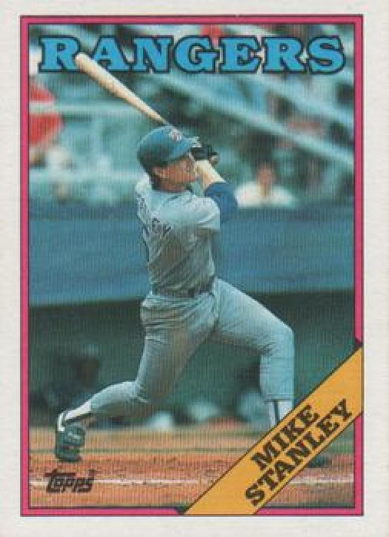 1988 Topps #219 Mike Stanley NM-MT Texas Rangers 