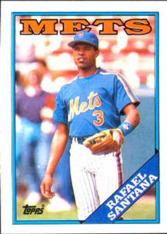 1988 Topps #233 Rafael Santana NM-MT New York Mets 