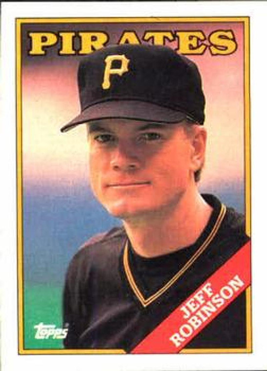 1988 Topps #244 Jeff Robinson NM-MT Pittsburgh Pirates 