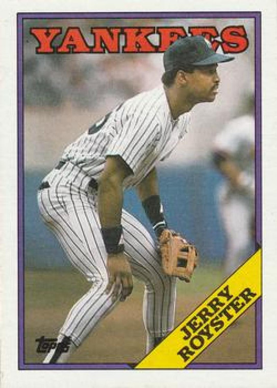 1988 Topps #257 Jerry Royster NM-MT New York Yankees 