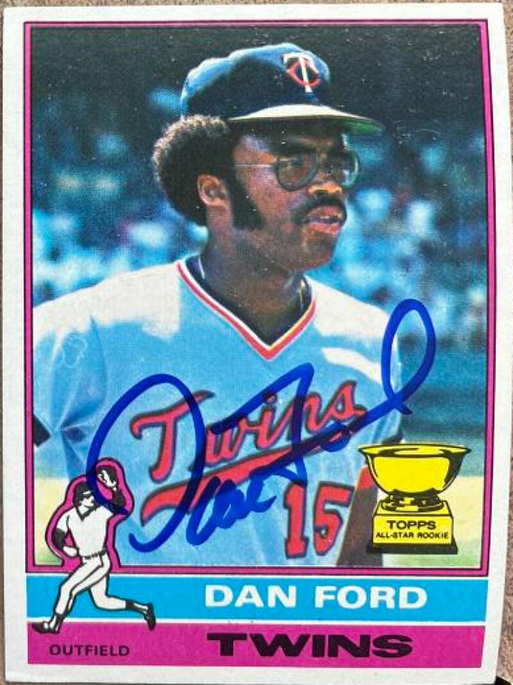 Dan Ford Autographed 1976 Topps #313