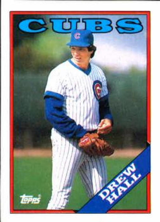 1988 Topps #262 Drew Hall NM-MT Chicago Cubs 