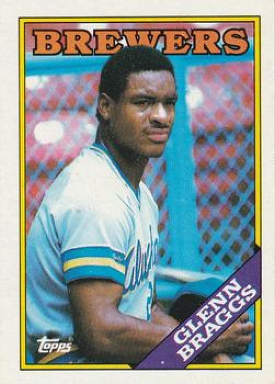 1988 Topps #263 Glenn Braggs NM-MT Milwaukee Brewers 