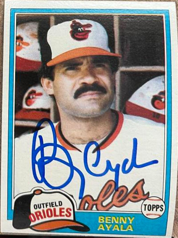 Benny Ayala Autographed 1981 Topps #101