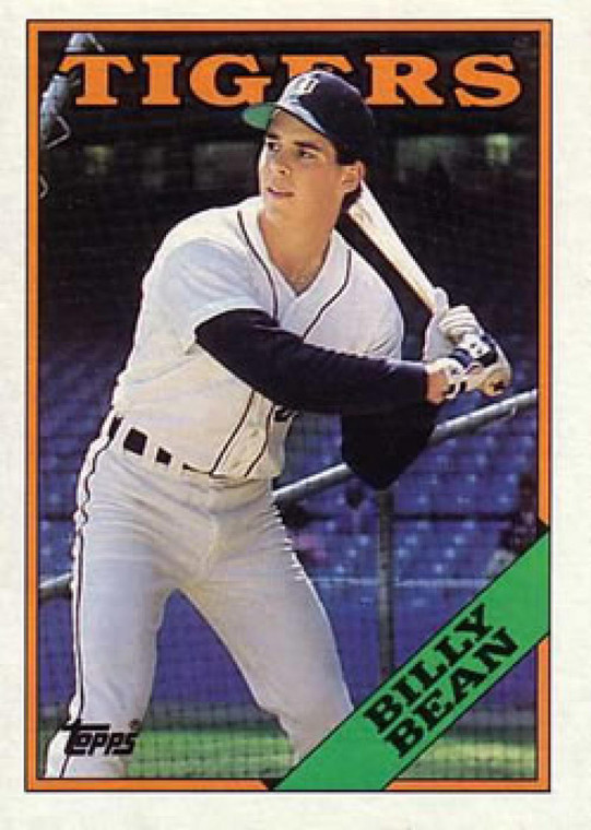 1988 Topps #267 Billy Bean NM-MT RC Rookie Detroit Tigers 