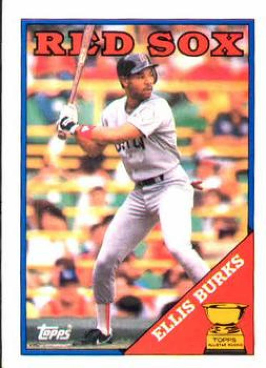 1988 Topps #269 Ellis Burks NM-MT RC Rookie Boston Red Sox 