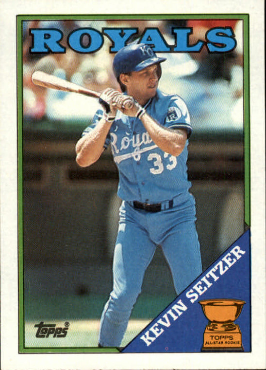 1988 Topps #275 Kevin Seitzer NM-MT Kansas City Royals 