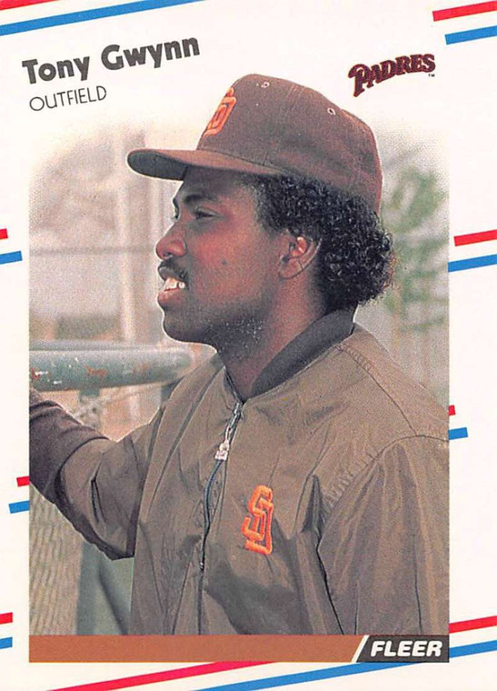 1988 Fleer #585 Tony Gwynn VG San Diego Padres 