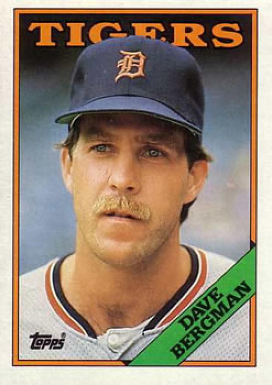 1988 Topps #289 Dave Bergman NM-MT Detroit Tigers 