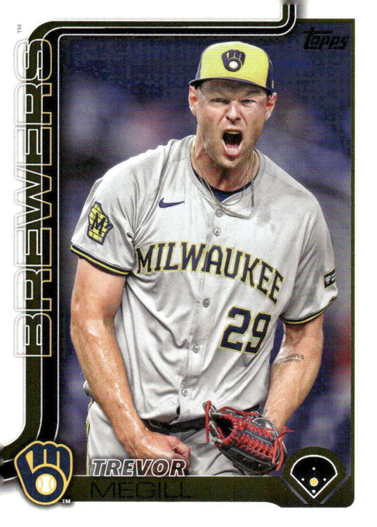 2025 Topps #28 Trevor Megill NM-MT  Milwaukee Brewers 