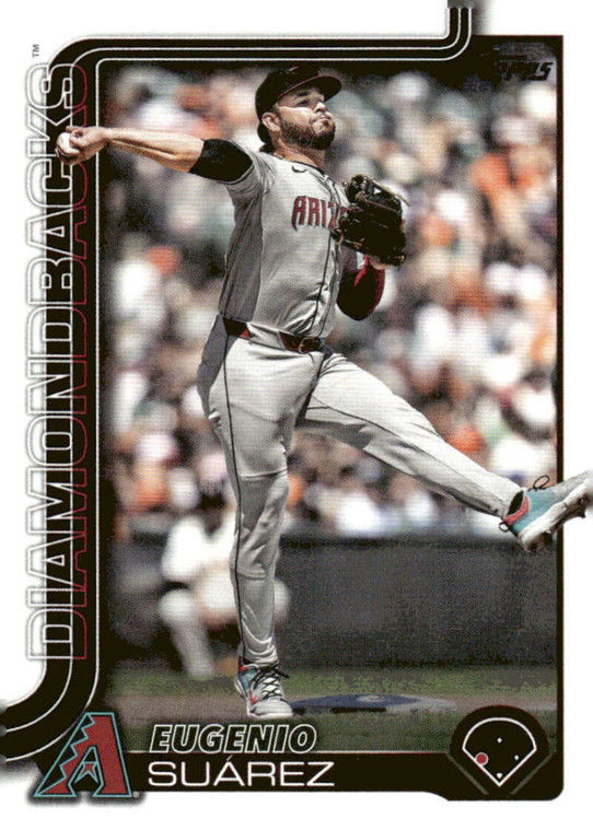 2025 Topps #328 Eugenio Suarez NM-MT  Arizona Diamondbacks 