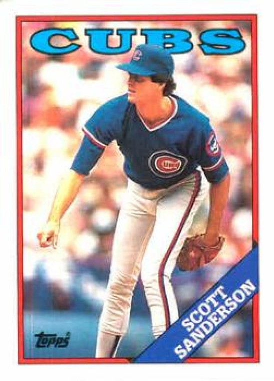 1988 Topps #311 Scott Sanderson NM-MT Chicago Cubs 