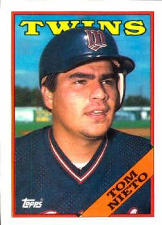 1988 Topps #317 Tom Nieto NM-MT Minnesota Twins 