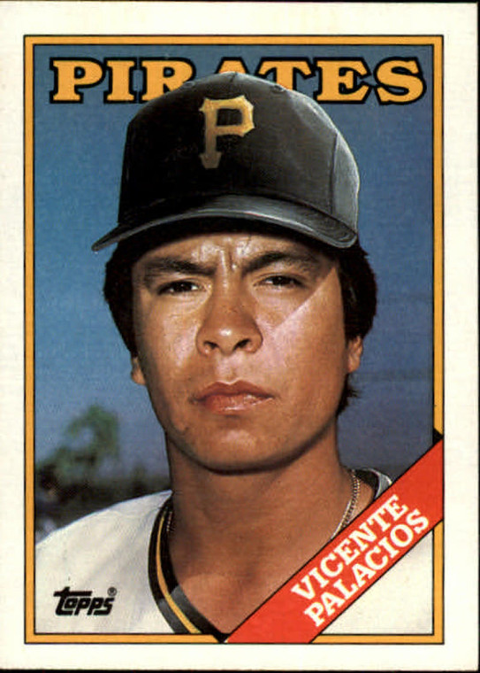 1988 Topps #322 Vicente Palacios NM-MT RC Rookie Pittsburgh Pirates 