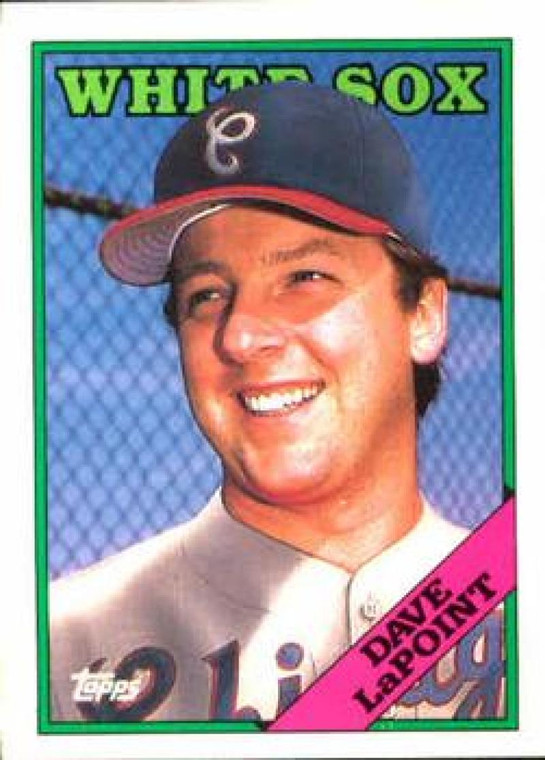 1988 Topps #334 Dave LaPoint NM-MT Chicago White Sox 