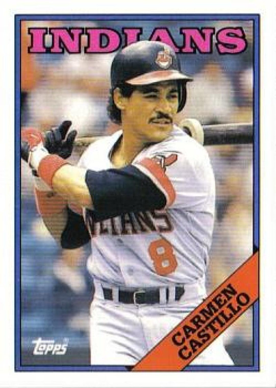 1988 Topps #341 Carmen Castillo NM-MT Cleveland Indians 