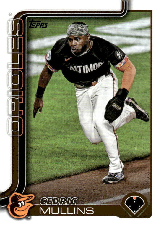 2025 Topps #69 Cedric Mullins NM-MT  Baltimore Orioles 