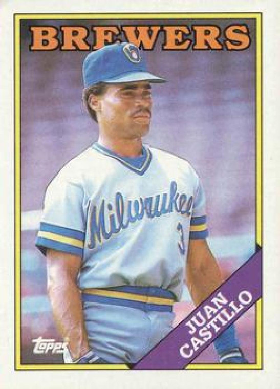 1988 Topps #362 Juan Castillo NM-MT Milwaukee Brewers 