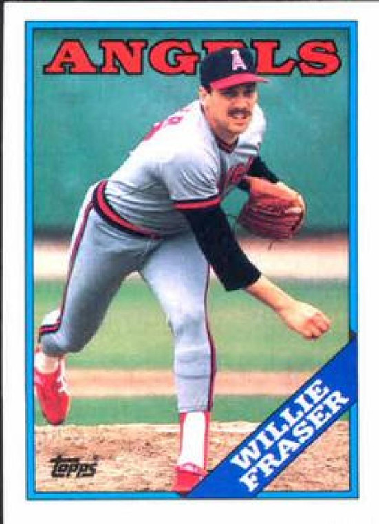 1988 Topps #363 Willie Fraser NM-MT California Angels 