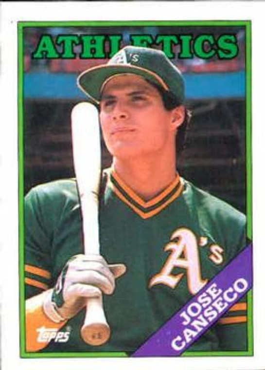 1988 Topps #370 Jose Canseco NM-MT Oakland Athletics 
