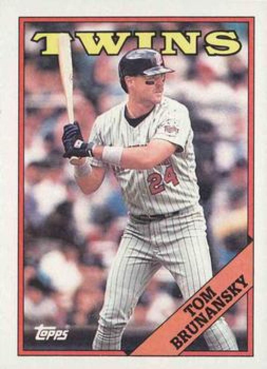 1988 Topps #375 Tom Brunansky NM-MT Minnesota Twins 