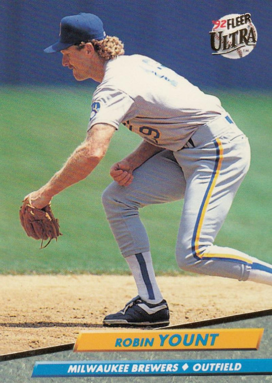 1992 Ultra #87 Robin Yount VG Milwaukee Brewers 