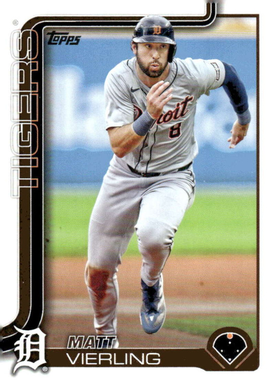 2025 Topps #166 Matt Vierling NM-MT  Detroit Tigers 
