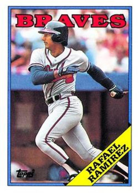 1988 Topps #379 Rafael Ramirez NM-MT Atlanta Braves 