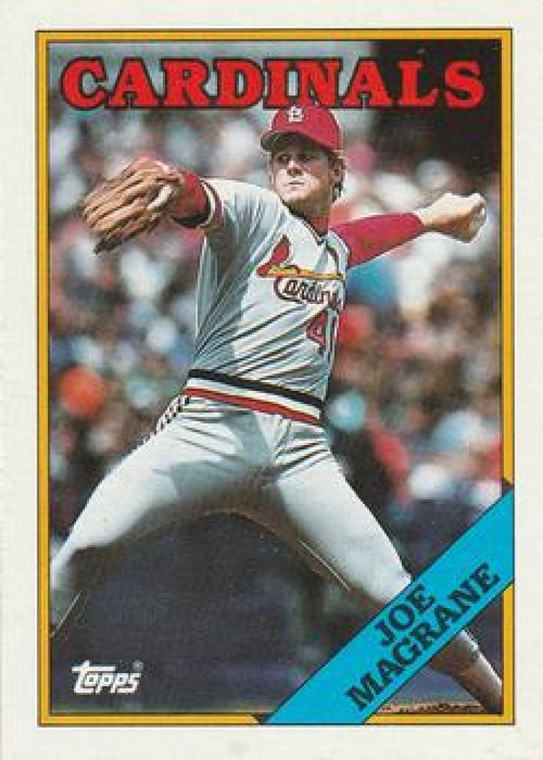 1988 Topps #380 Joe Magrane NM-MT RC Rookie St. Louis Cardinals 