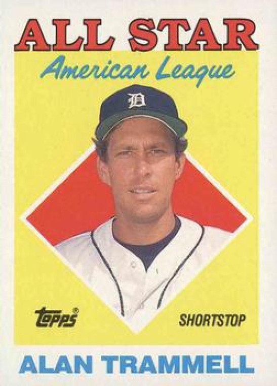 1988 Topps #389 Alan Trammell AS NM-MT Detroit Tigers 