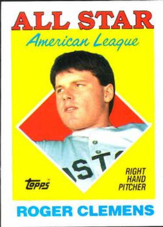 1988 Topps #394 Roger Clemens AS NM-MT Boston Red Sox 