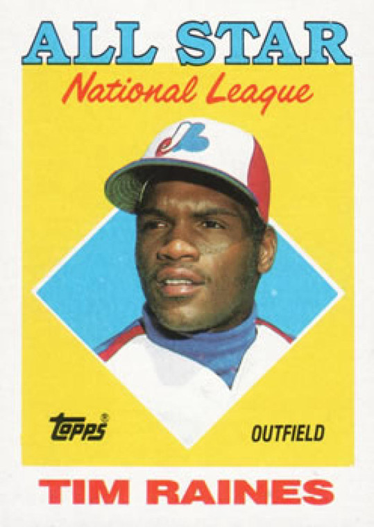 1988 Topps #403 Tim Raines AS NM-MT Montreal Expos 