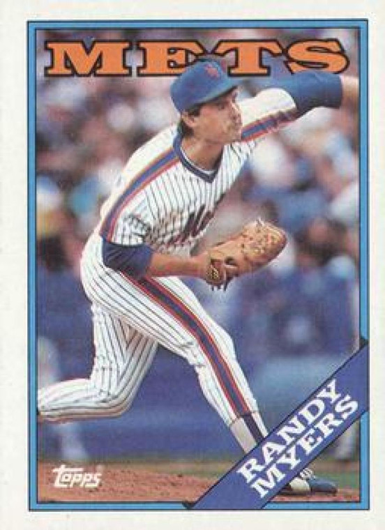 1988 Topps #412 Randy Myers NM-MT New York Mets 