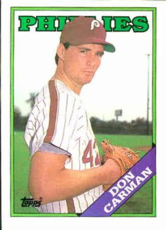 1988 Topps #415 Don Carman NM-MT Philadelphia Phillies 