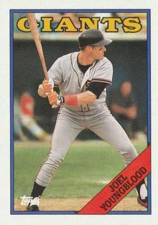 1988 Topps #418 Joel Youngblood NM-MT San Francisco Giants 
