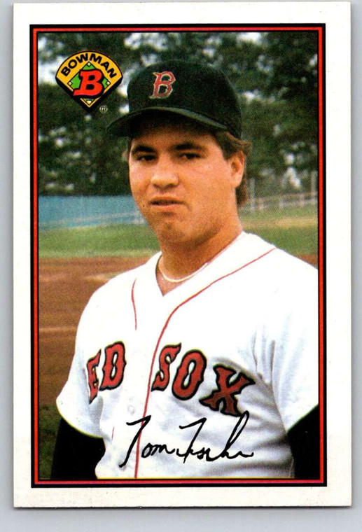 1989 Bowman #20 Tom Fischer VG RC Rookie Boston Red Sox 