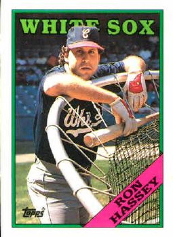 1988 Topps #458 Ron Hassey NM-MT Chicago White Sox 