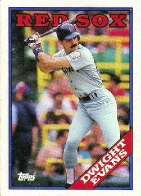 1988 Topps #470 Dwight Evans NM-MT Boston Red Sox 