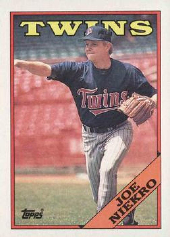 1988 Topps #473 Joe Niekro NM-MT Minnesota Twins 