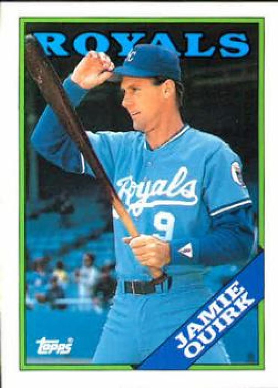 1988 Topps #477 Jamie Quirk NM-MT Kansas City Royals 