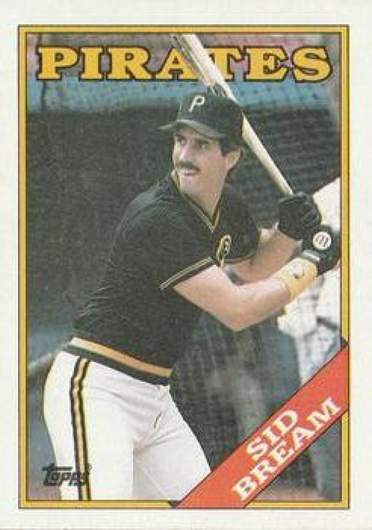 1988 Topps #478 Sid Bream NM-MT Pittsburgh Pirates 