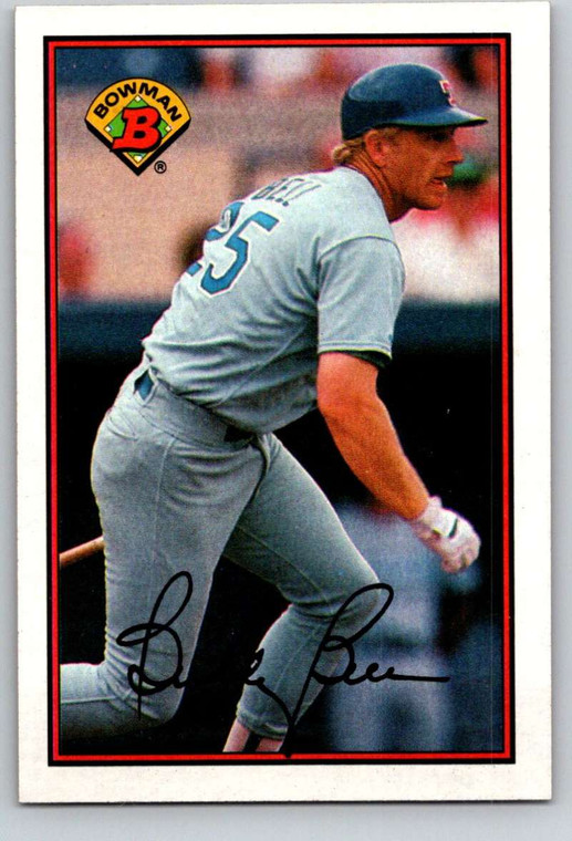 1989 Bowman #229 Buddy Bell VG Texas Rangers 