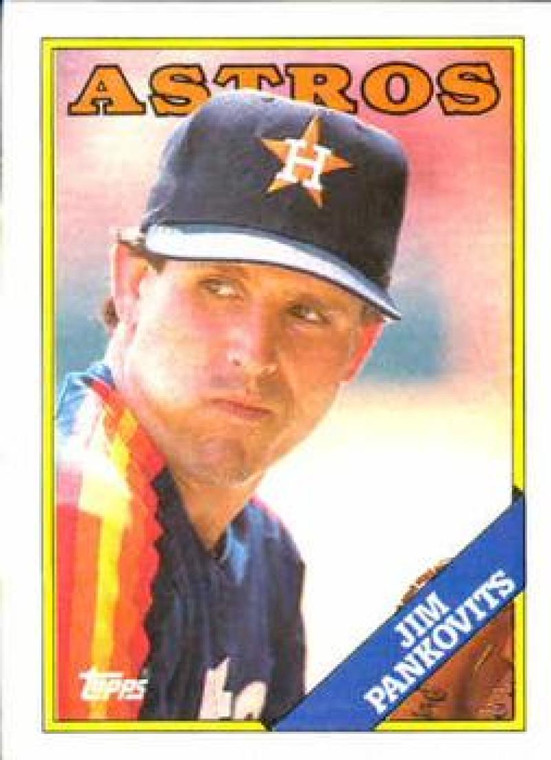 1988 Topps #487 Jim Pankovits NM-MT Houston Astros 