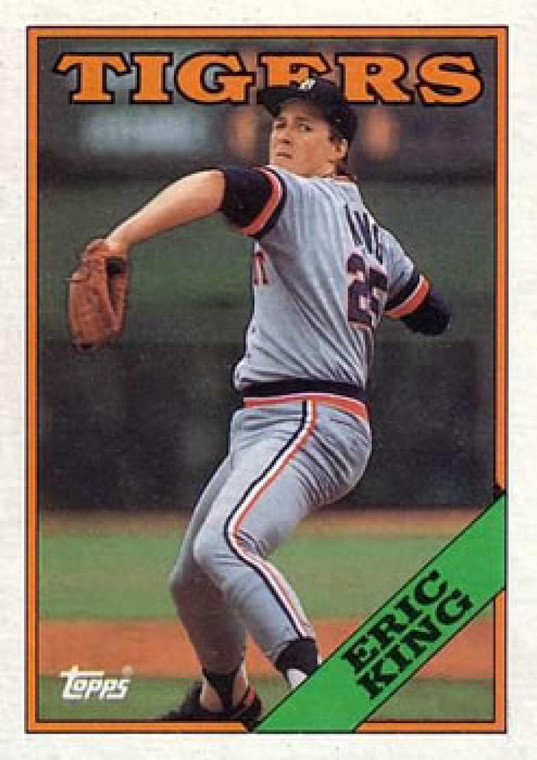 1988 Topps #499 Eric King NM-MT Detroit Tigers 