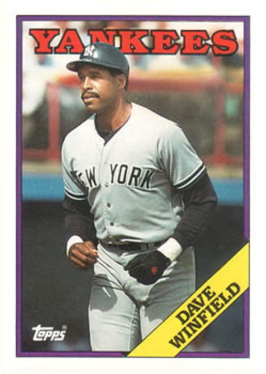 1988 Topps #510 Dave Winfield NM-MT New York Yankees 