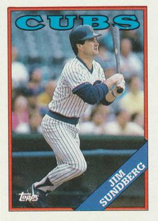 1988 Topps #516 Jim Sundberg NM-MT Chicago Cubs 