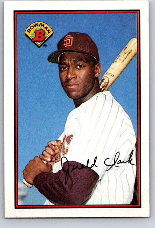 1989 Bowman #462 Jerald Clark VG RC Rookie San Diego Padres 