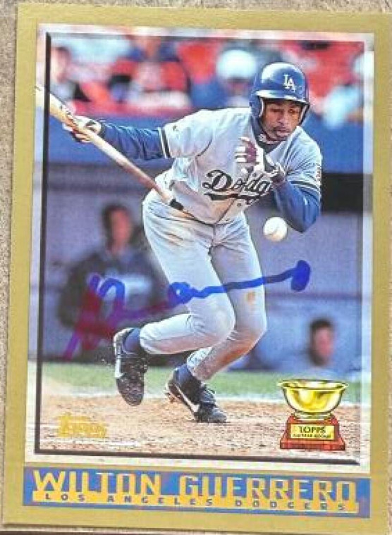Wilton Guerrero Autographed 1998 Topps #46