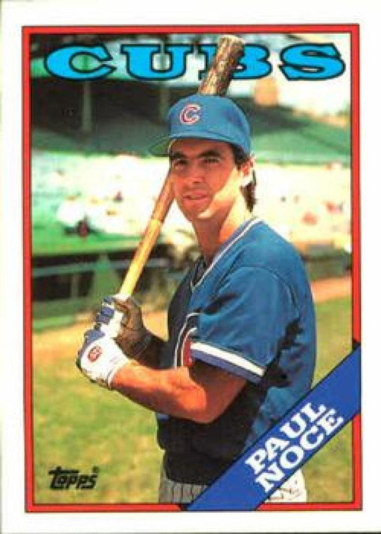 1988 Topps #542 Paul Noce NM-MT RC Rookie Chicago Cubs 